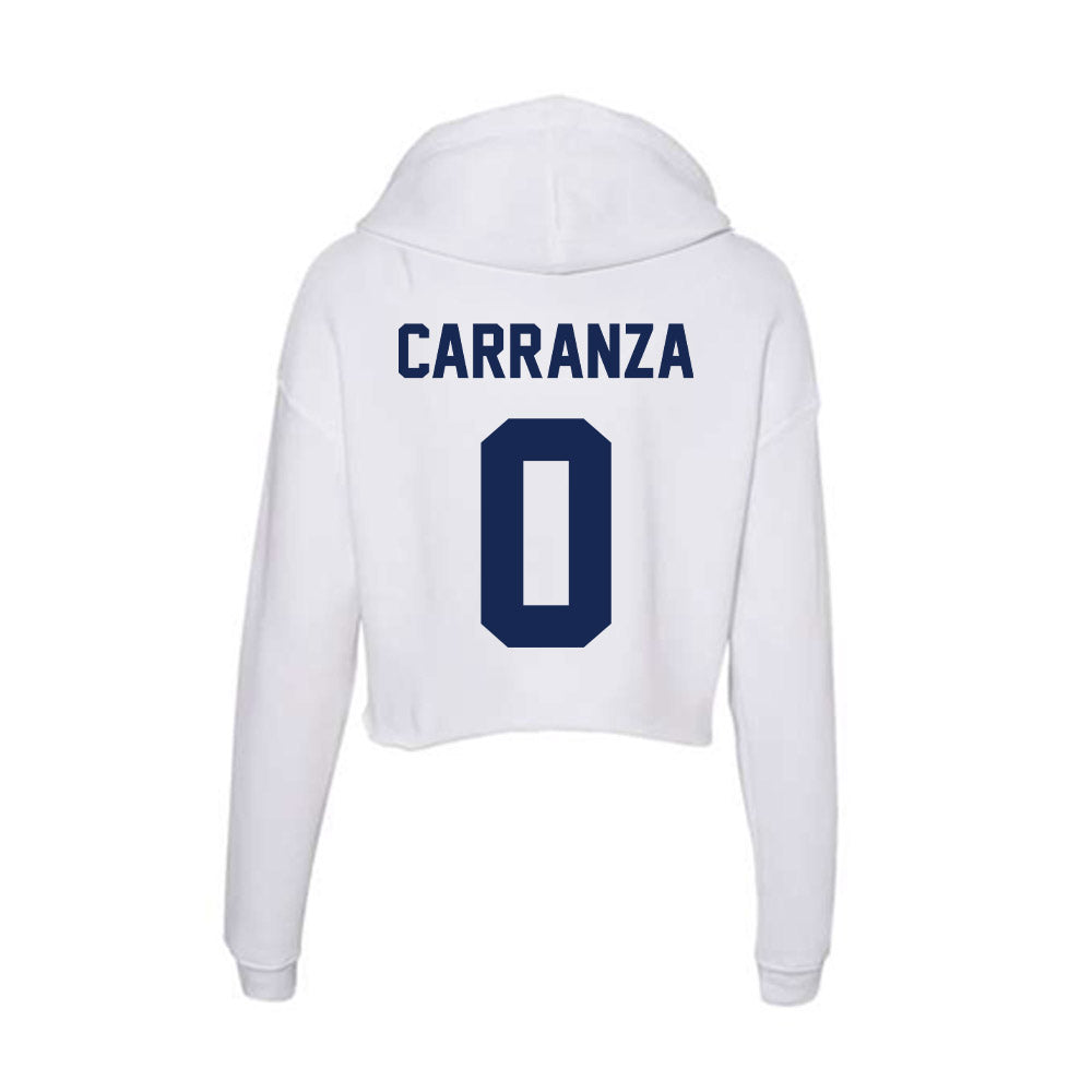Dayton - NCAA Football : Isaiah Carranza - Women's Crop Fleece Hoodie-1