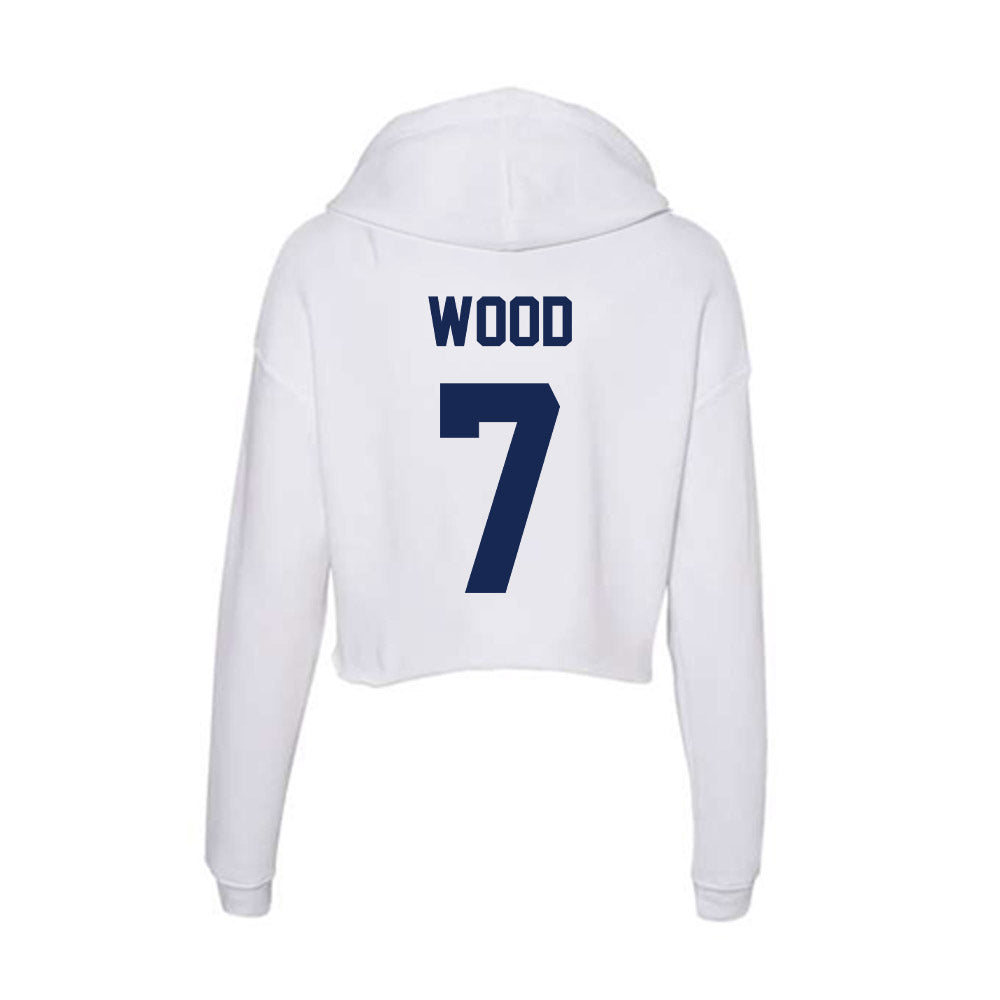 Dayton - NCAA Women's Soccer : Campbell Wood - Women's Crop Fleece Hooded Sweatshirt-1