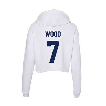 Dayton - NCAA Women's Soccer : Campbell Wood - Women's Crop Fleece Hooded Sweatshirt-1