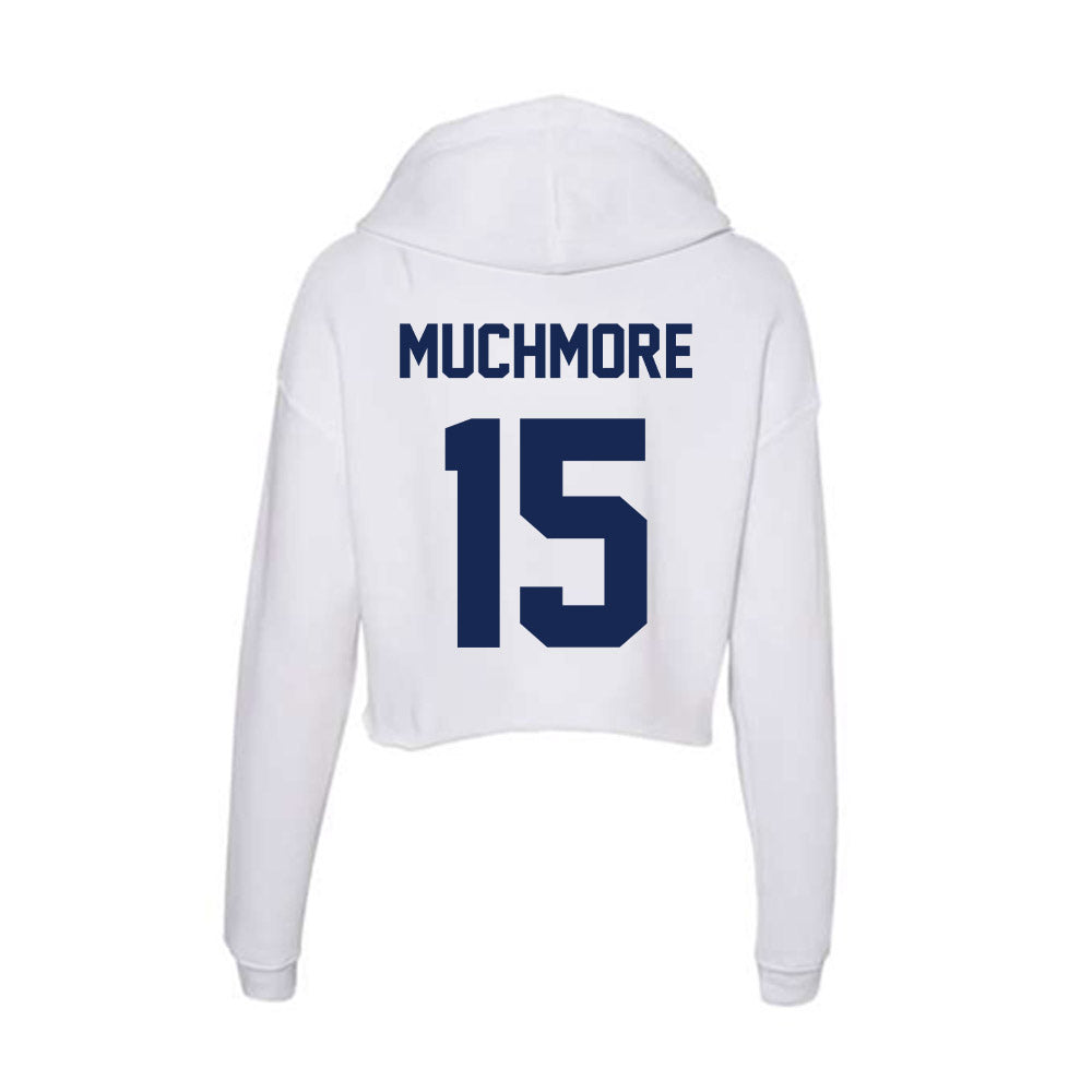 Dayton - NCAA Football : Sawyer Muchmore - Women's Crop Fleece Hoodie-1