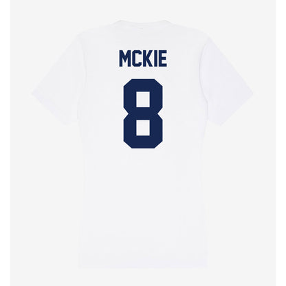 Dayton - NCAA Men's Basketball : Jaron McKie - Women's V-Neck T-Shirt-1
