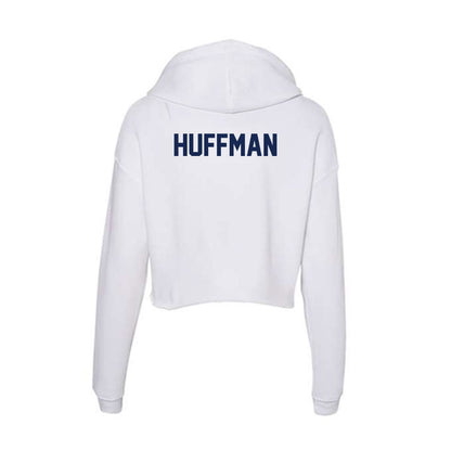Dayton - NCAA Women's Golf : Etta Huffman - Women's Crop Fleece Hoodie-1