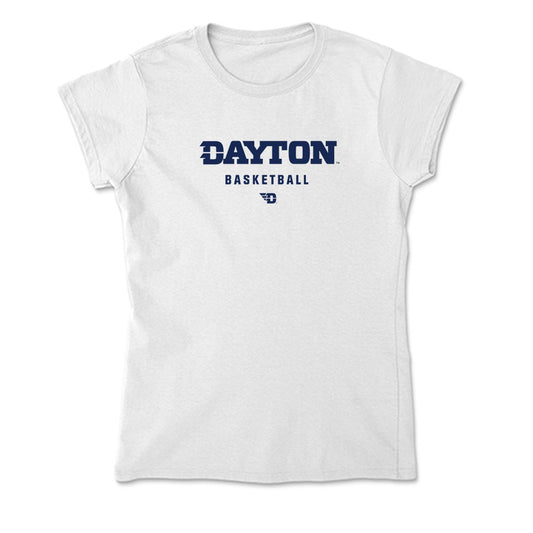 Dayton - NCAA Men's Basketball : Jordan Derkack - Soft Style Women’s T-Shirt-0