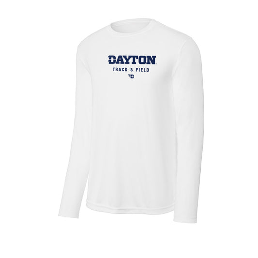 Dayton - NCAA Women's Track & Field : Maggie Hofner - Activewear Long Sleeve T-Shirt-0