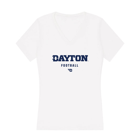 Dayton - NCAA Football : Jackson Turner - Women's V-Neck T-Shirt-0