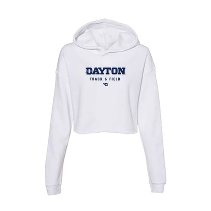 Dayton - NCAA Women's Track & Field : Gianna Lane - Women's Crop Fleece Hoodie-0