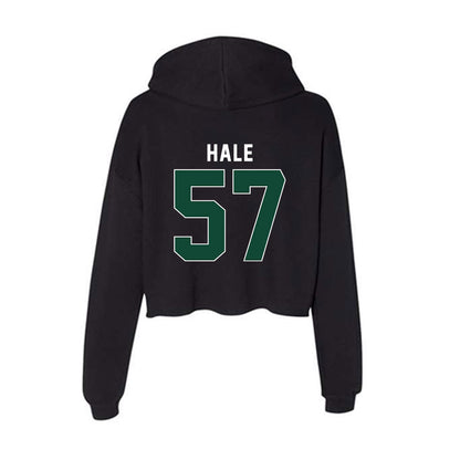 Ohio - NCAA Football : Nathan Hale - Classic Shersey Women's Crop Fleece Hooded Sweatshirt-1