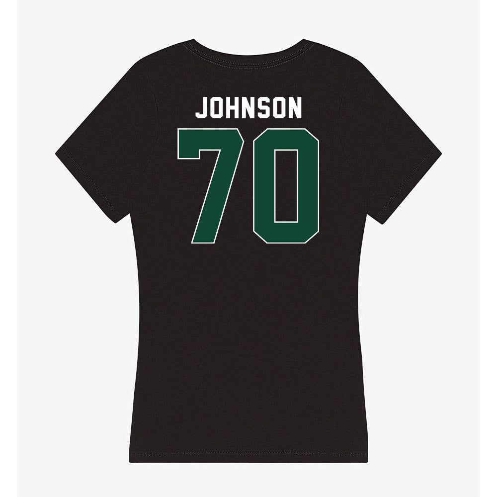 Ohio - NCAA Football : Joshua Johnson - Classic Shersey Women's V-Neck T-Shirt-1