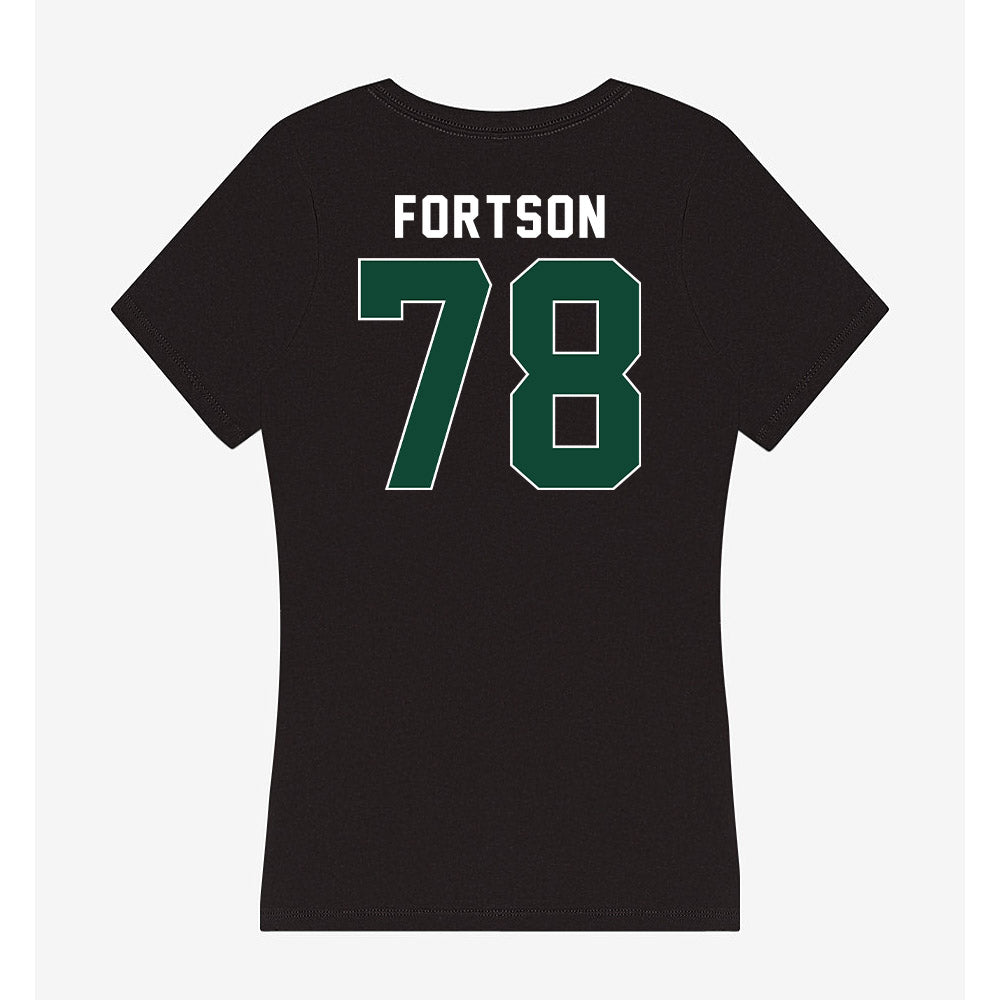 Ohio - NCAA Football : Danny Fortson - Classic Shersey Women's V-Neck T-Shirt-1