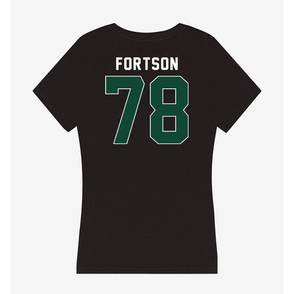 Ohio - NCAA Football : Danny Fortson - Classic Shersey Women's V-Neck T-Shirt-1