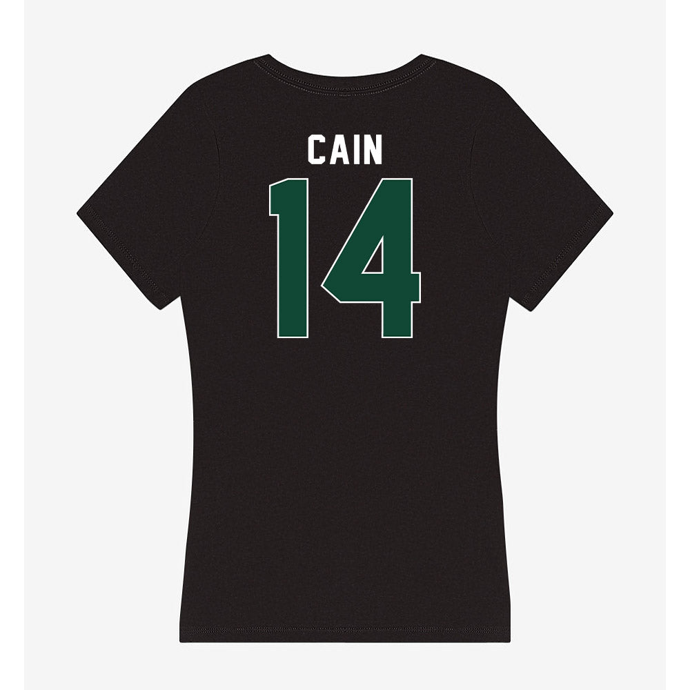 Ohio - NCAA Football : Marcus Cain - Classic Shersey Women's V-Neck T-Shirt-1