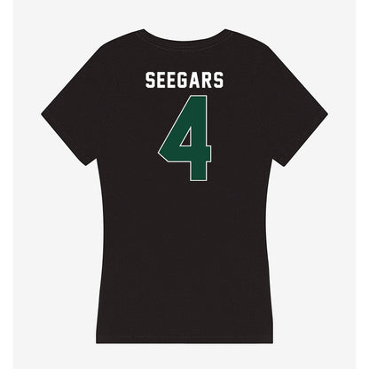 Ohio - NCAA Football : Kaci Seegars - Classic Shersey Women's V-Neck T-Shirt-1
