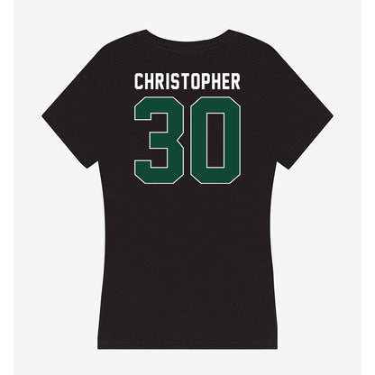 Ohio - NCAA Football : Charlie Christopher - Classic Shersey Women's V-Neck T-Shirt-1