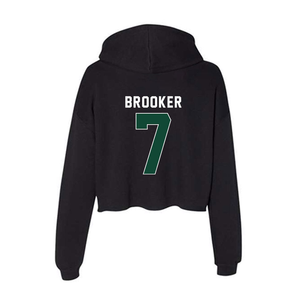 Ohio - NCAA Women's Soccer : Jaimason Brooker - Classic Shersey Women's Crop Fleece Hooded Sweatshirt-1
