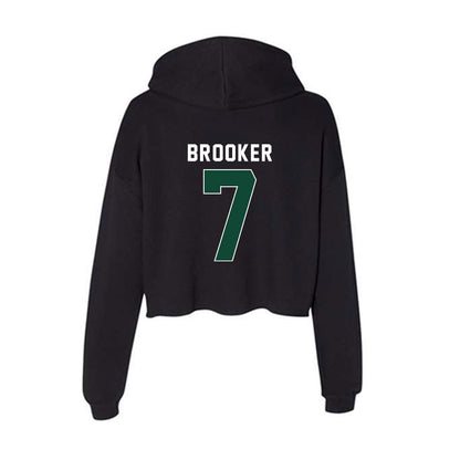 Ohio - NCAA Women's Soccer : Jaimason Brooker - Classic Shersey Women's Crop Fleece Hooded Sweatshirt-1