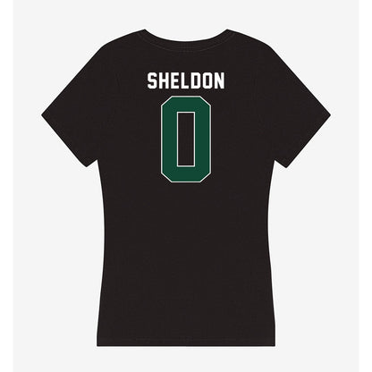 Ohio - NCAA Men's Basketball : Ajay Sheldon - Classic Shersey Women's V-Neck T-Shirt-1