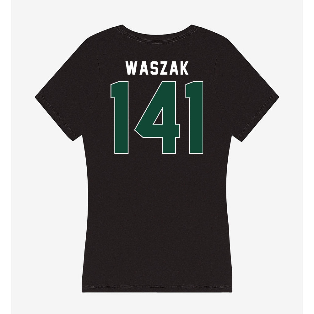 Ohio - NCAA Wrestling : Aidan Waszak - Classic Shersey Women's V-Neck T-Shirt-1