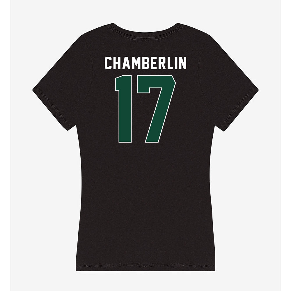 Ohio - NCAA Football : Caleb Chamberlin - Classic Shersey Women's V-Neck T-Shirt-1