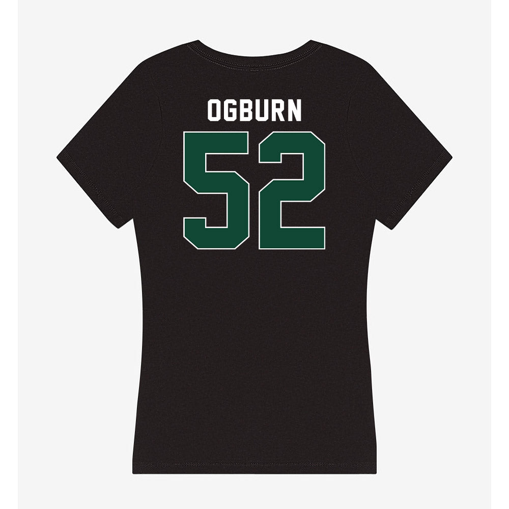Ohio - NCAA Football : Nolan Ogburn - Classic Shersey Women's V-Neck T-Shirt-1