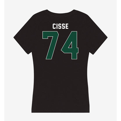 Ohio - NCAA Football : Tigana Cisse - Classic Shersey Women's V-Neck T-Shirt-1