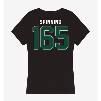 Ohio - NCAA Wrestling : Charles Spinning - Classic Shersey Women's V-Neck T-Shirt-1