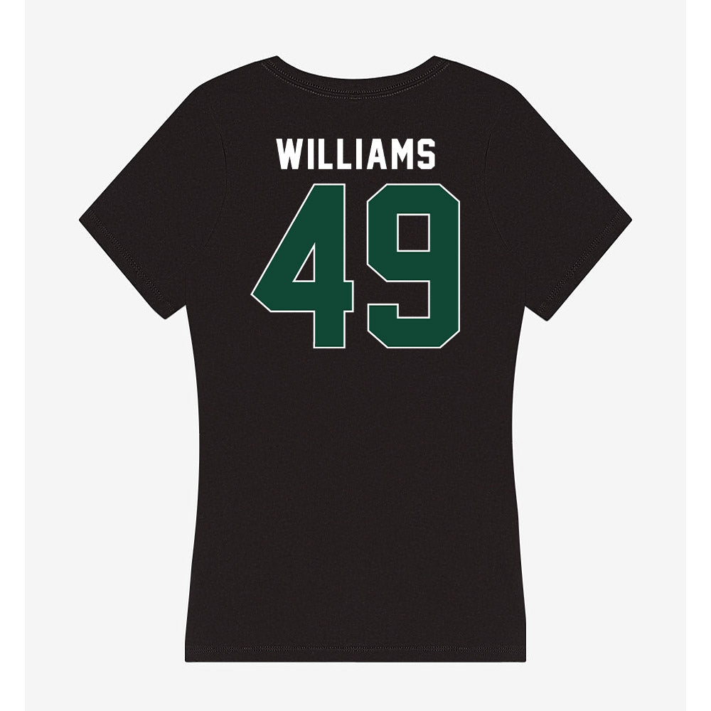 Ohio - NCAA Football : Xavier Williams - Classic Shersey Women's V-Neck T-Shirt-1