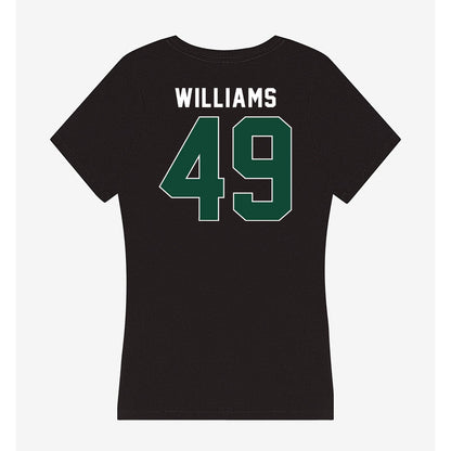 Ohio - NCAA Football : Xavier Williams - Classic Shersey Women's V-Neck T-Shirt-1