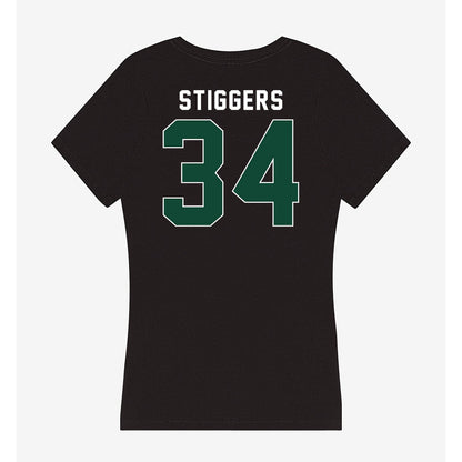 Ohio - NCAA Football : Troy Stiggers - Classic Shersey Women's V-Neck T-Shirt-1