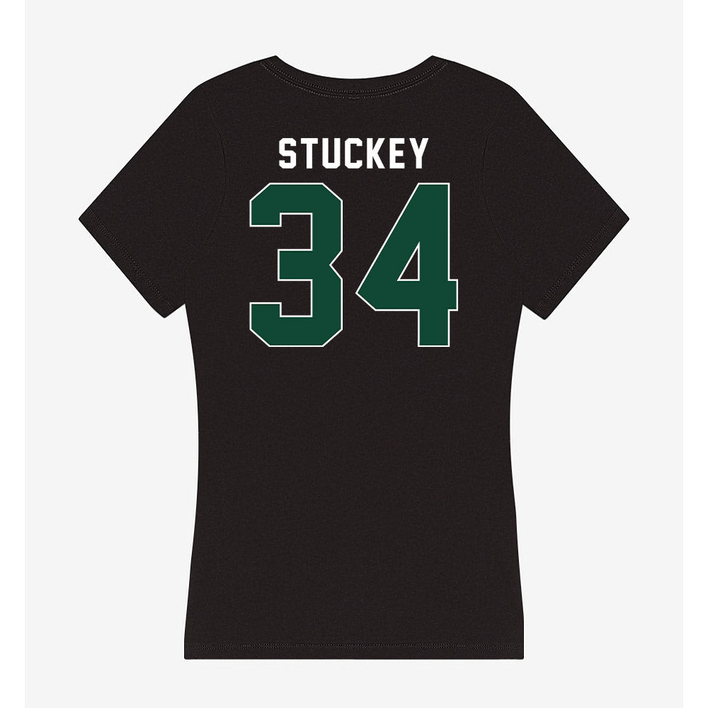 Ohio - NCAA Baseball : Giage Stuckey - Classic Shersey Women's V-Neck T-Shirt-1