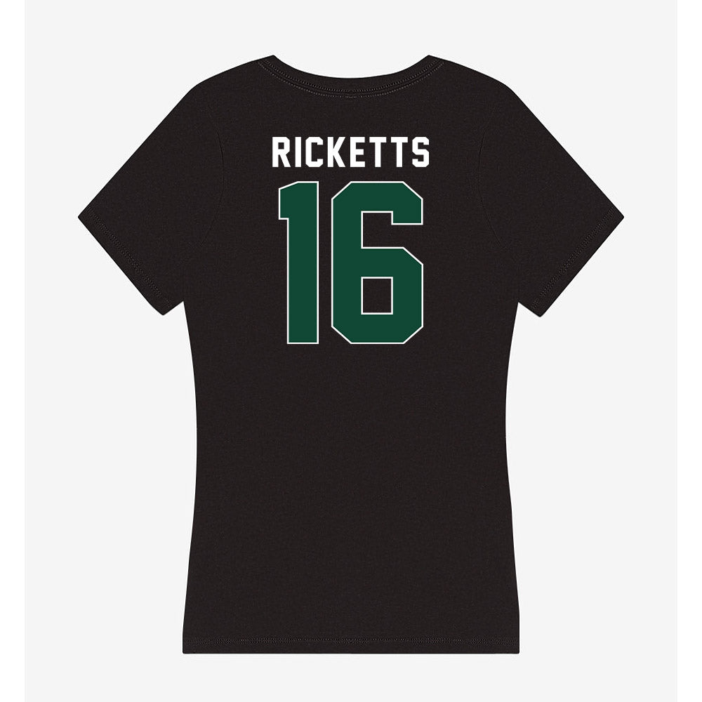 Ohio - NCAA Women's Volleyball : Darbi Ricketts - Classic Shersey Women's V-Neck T-Shirt-1