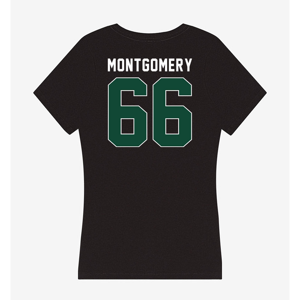 Ohio - NCAA Football : Mike Montgomery - Classic Shersey Women's V-Neck T-Shirt-1