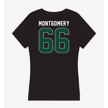 Ohio - NCAA Football : Mike Montgomery - Classic Shersey Women's V-Neck T-Shirt-1