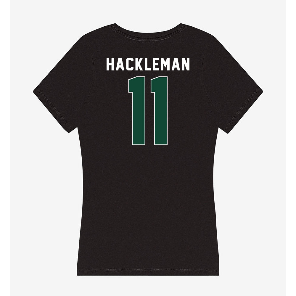 Ohio - NCAA Football : Zach Hackleman - Classic Shersey Women's V-Neck T-Shirt-1