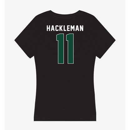 Ohio - NCAA Football : Zach Hackleman - Classic Shersey Women's V-Neck T-Shirt-1