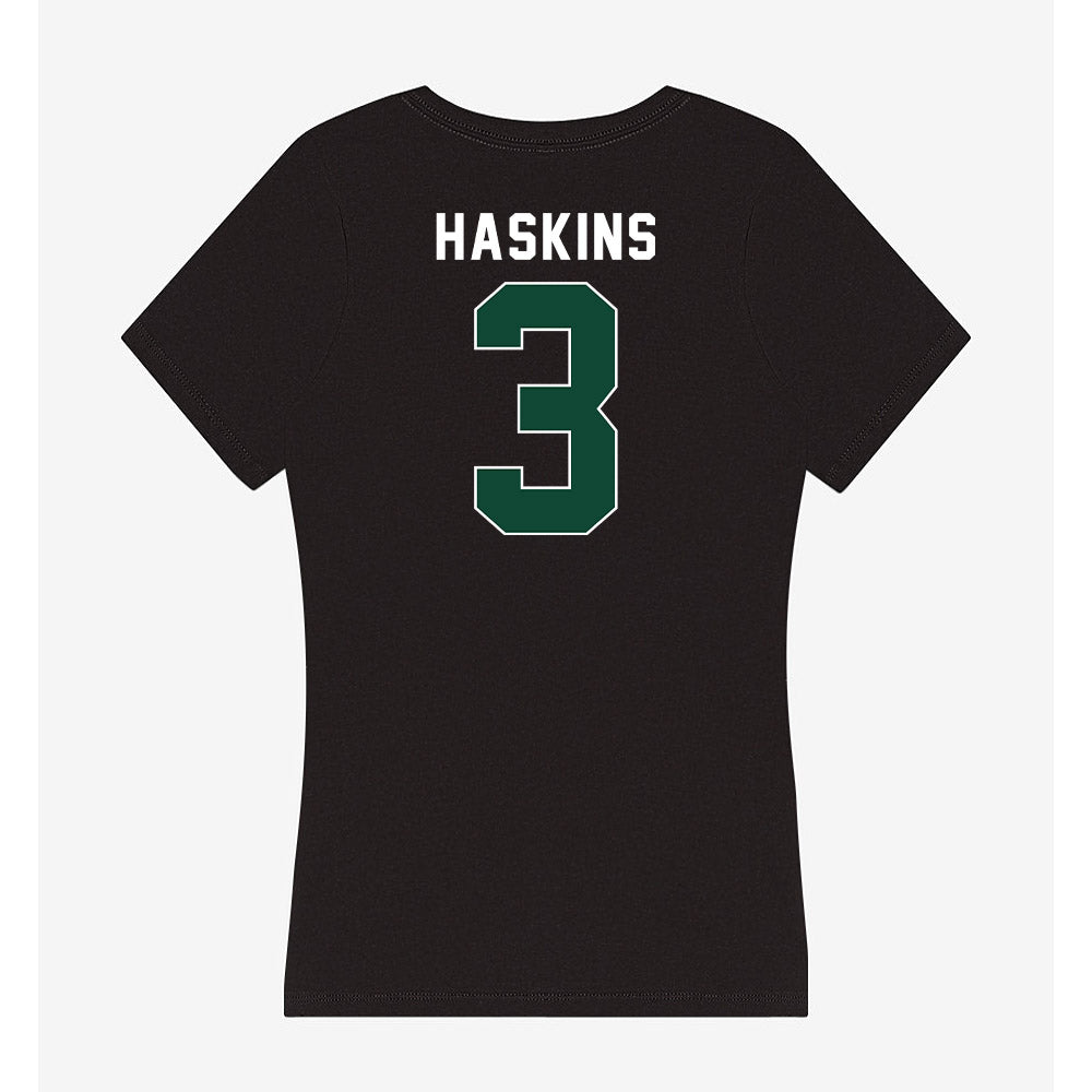 Ohio - NCAA Football : JT Haskins - Classic Shersey Women's V-Neck T-Shirt-1