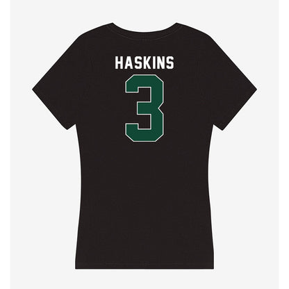 Ohio - NCAA Football : JT Haskins - Classic Shersey Women's V-Neck T-Shirt-1