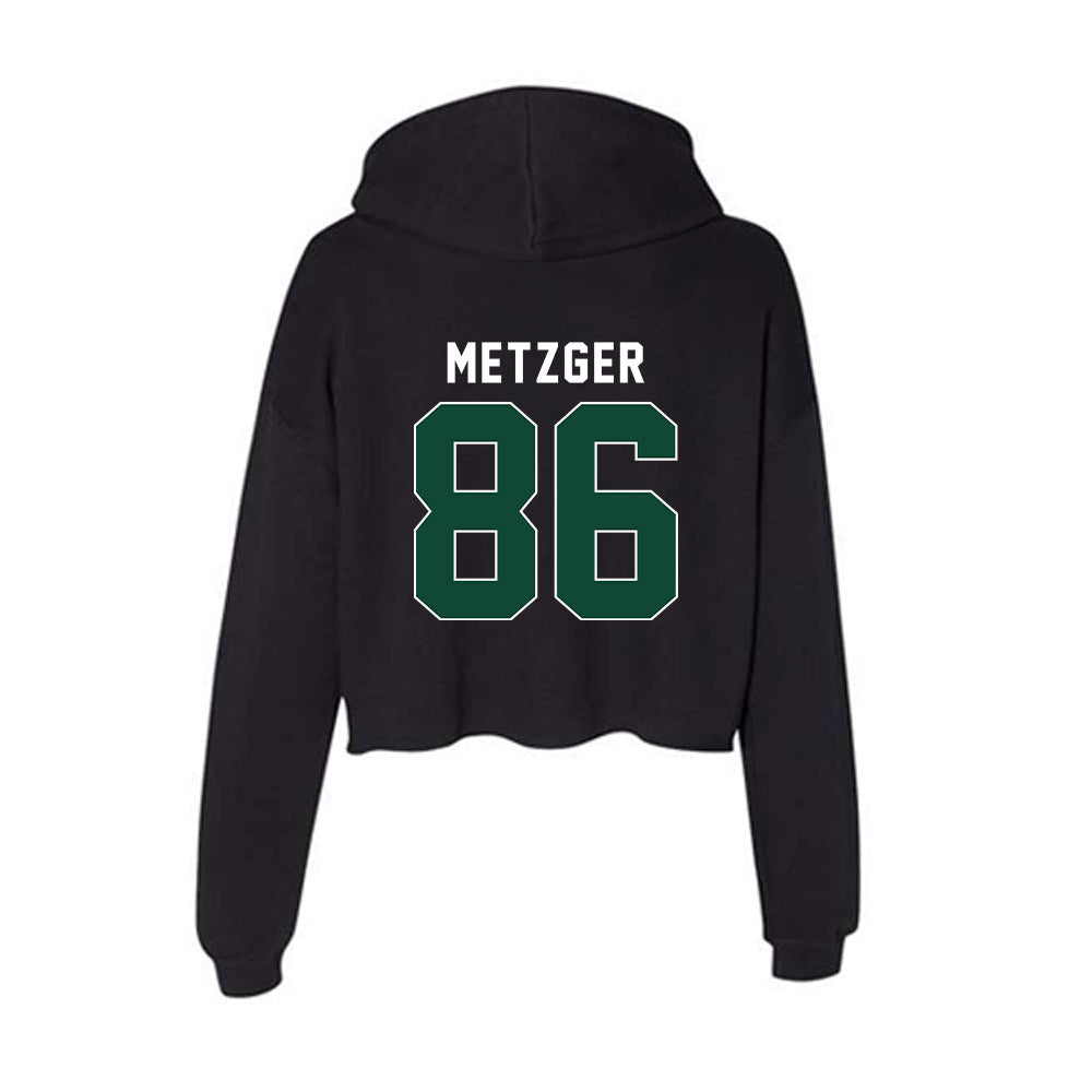 Ohio - NCAA Football : Andrew Metzger - Classic Shersey Women's Crop Fleece Hooded Sweatshirt-1