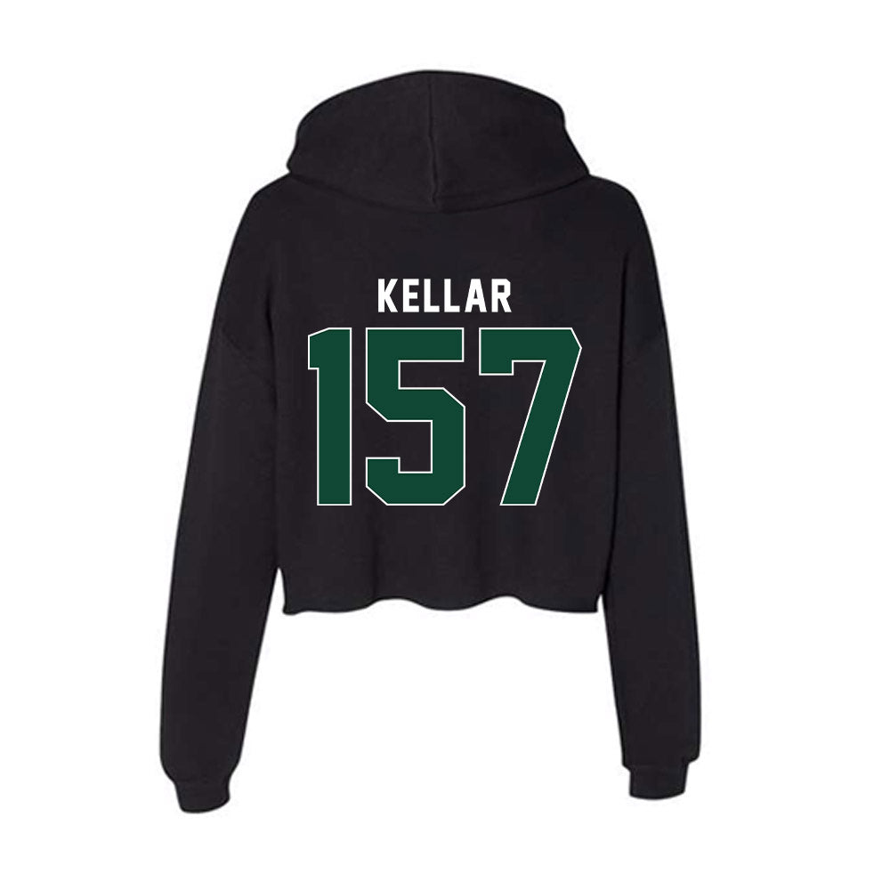 Ohio - NCAA Wrestling : Peyten Kellar - Classic Shersey Women's Crop Fleece Hooded Sweatshirt-1