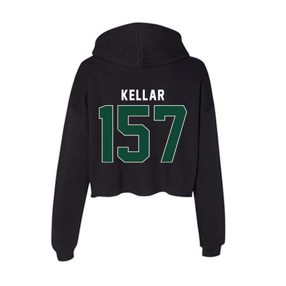 Ohio - NCAA Wrestling : Peyten Kellar - Classic Shersey Women's Crop Fleece Hooded Sweatshirt-1