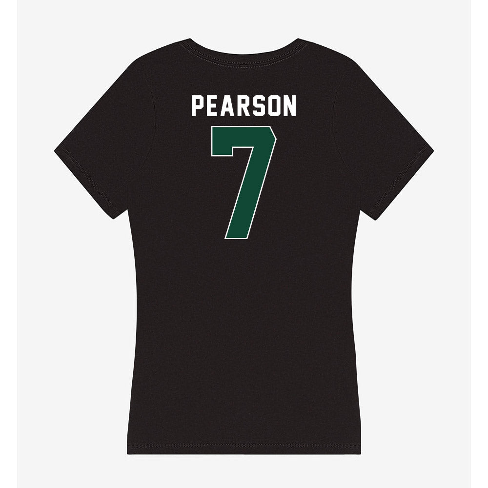 Ohio - NCAA Football : Tank Pearson - Classic Shersey Women's V-Neck T-Shirt-1