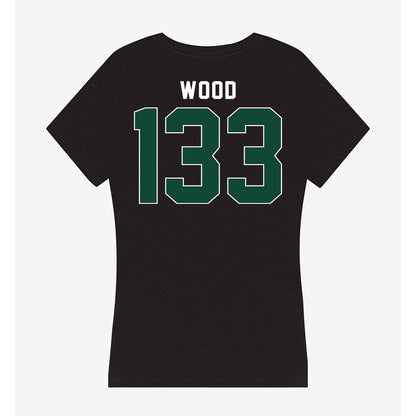 Ohio - NCAA Wrestling : Nathan Wood - Classic Shersey Women's V-Neck T-Shirt-1