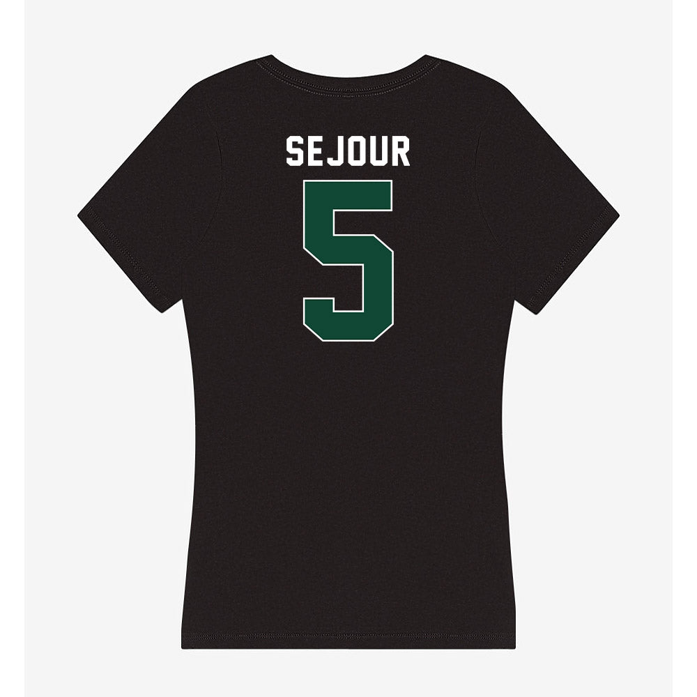 Ohio - NCAA Football : Kelly Sejour - Classic Shersey Women's V-Neck T-Shirt-1