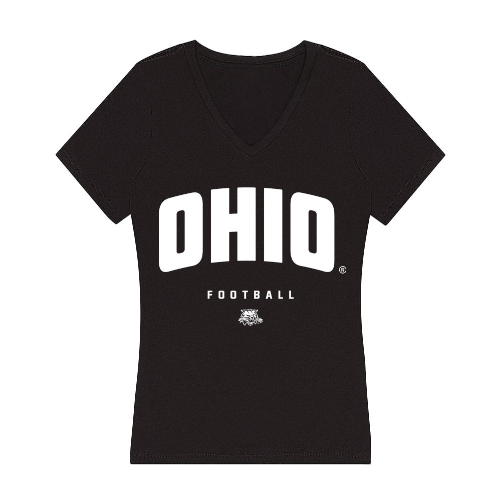 Ohio - NCAA Football : Riley Palmeter - Classic Shersey Women's V-Neck T-Shirt-0