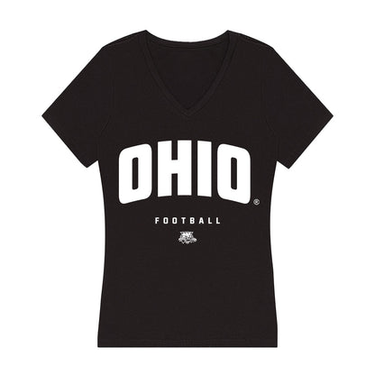 Ohio - NCAA Football : Riley Palmeter - Classic Shersey Women's V-Neck T-Shirt-0
