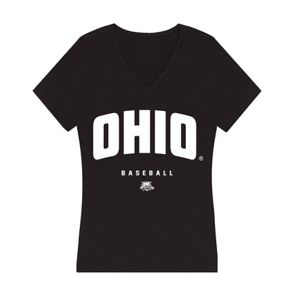 Ohio - NCAA Baseball : Aiden Cook - Classic Shersey Women's V-Neck T-Shirt-0