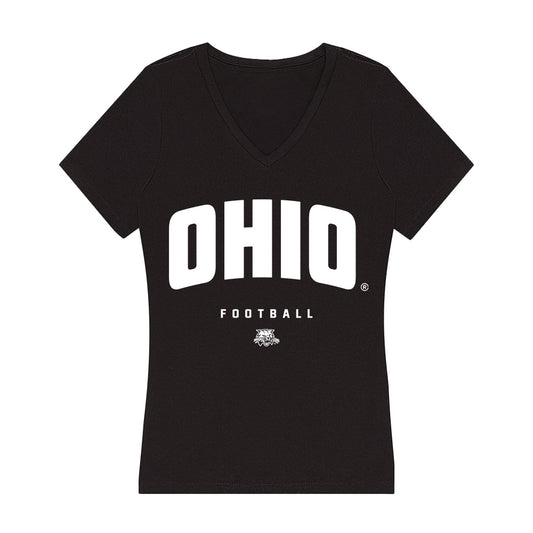 Ohio - NCAA Football : Tyler Stearman - Classic Shersey Women's V-Neck T-Shirt-0