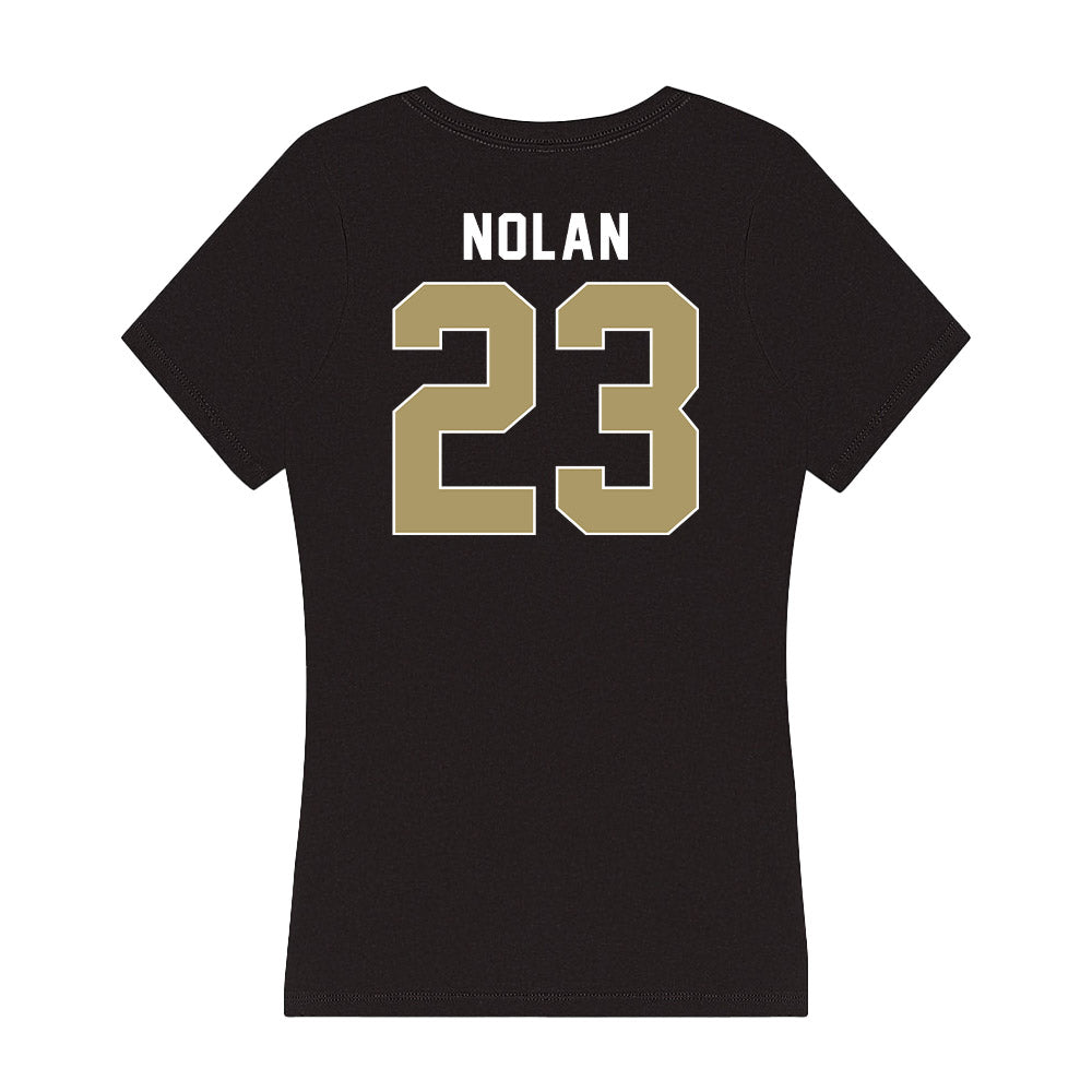 UNC Charlotte - NCAA Baseball : Spencer Nolan - Women's V-Neck T-Shirt-1