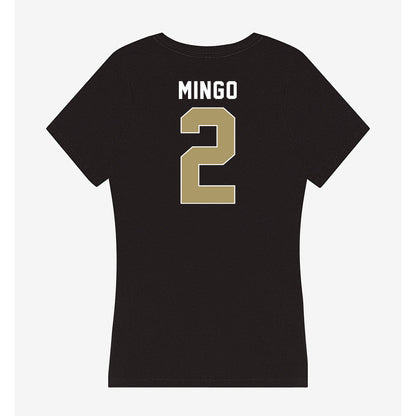 UNC Charlotte - NCAA Men's Basketball : Dezayne Mingo - Women's V-Neck T-Shirt-1