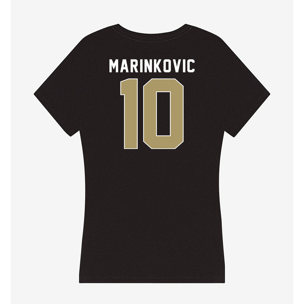 UNC Charlotte - NCAA Women's Volleyball : Sara Marinkovic - Women's V-Neck T-Shirt-1