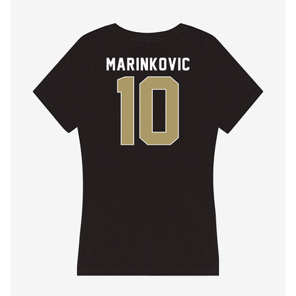 UNC Charlotte - NCAA Women's Volleyball : Sara Marinkovic - Women's V-Neck T-Shirt-1